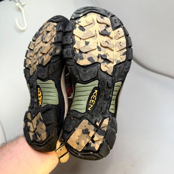 KEEN Newport Hiking Sandals Women’s US 7 Brown Tan Blue Closed Toe EUC - Picture 11 of 16